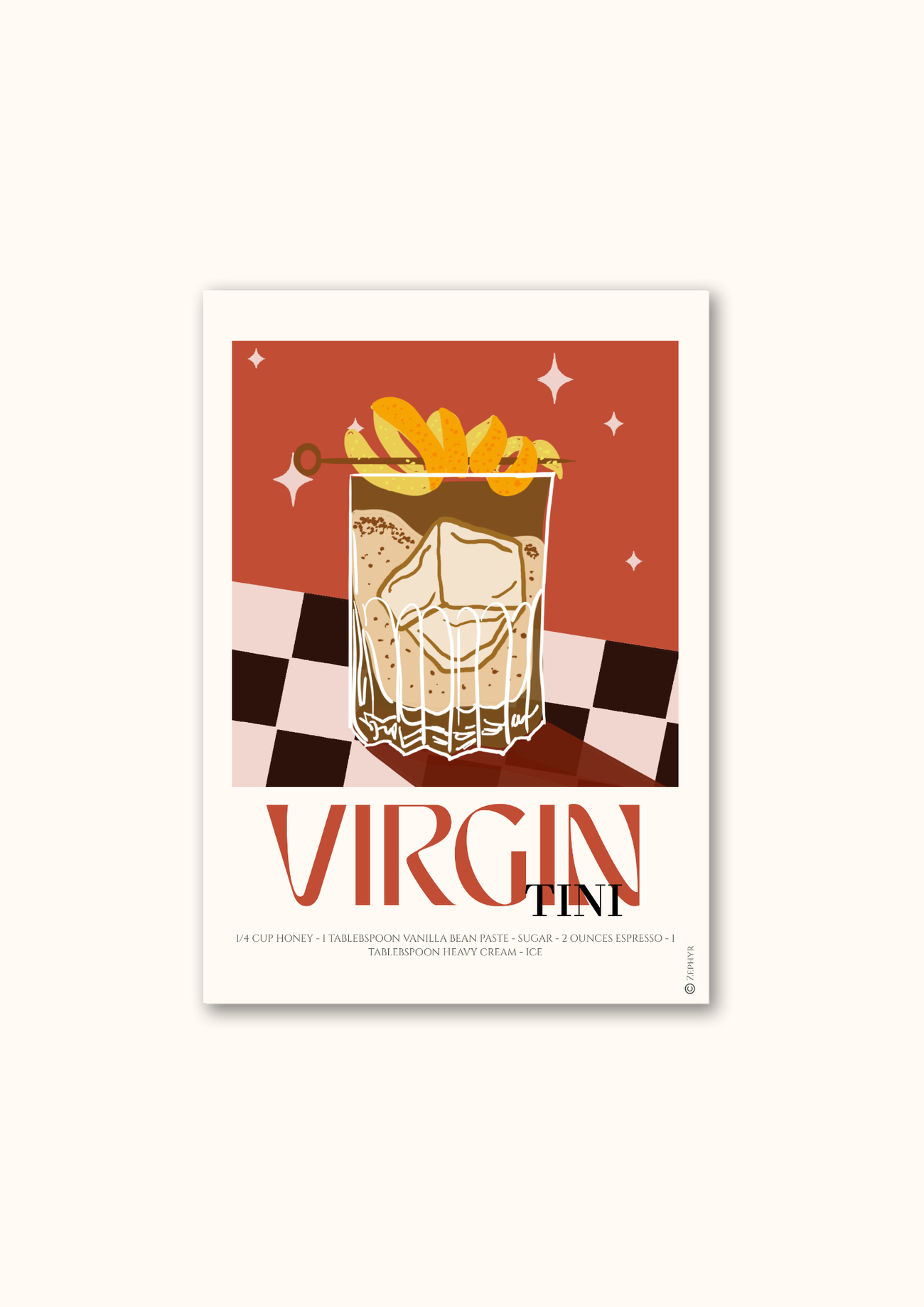 Poster Virgin Tini