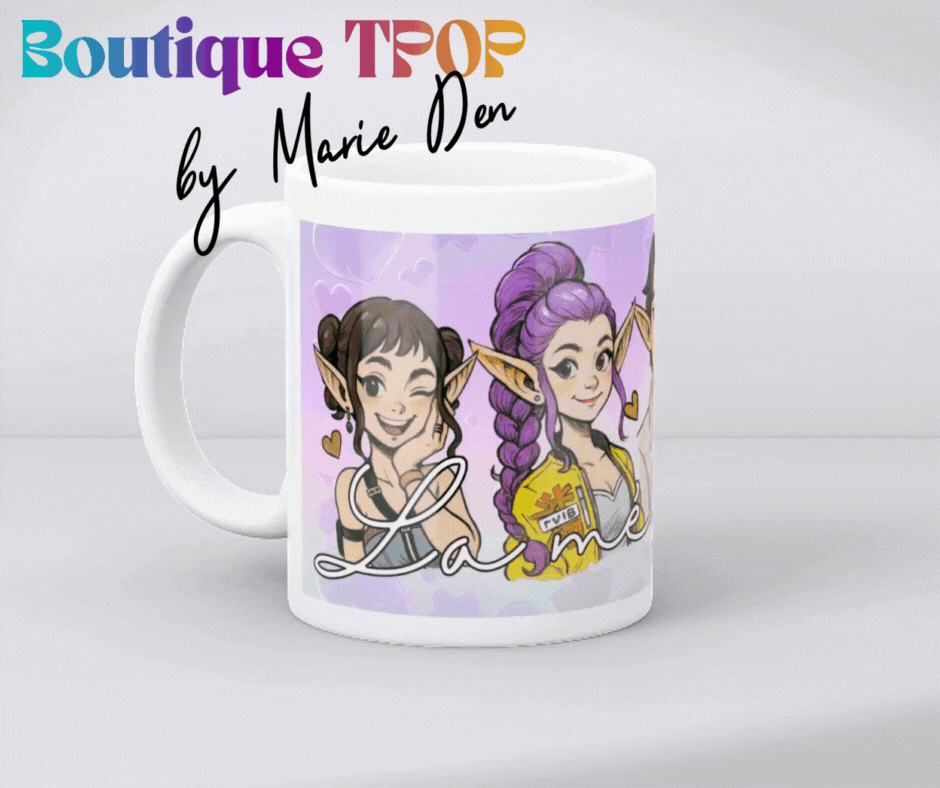 Image back La Mélodie des Elfes Modernes - Mug