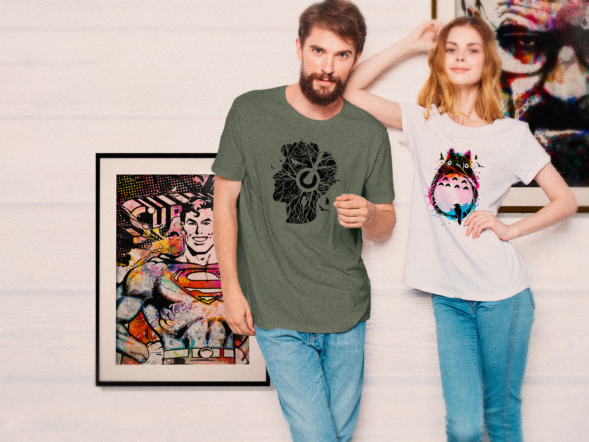 right - Petit Sauvage - Tee-shirts imprimés originaux et posters créatifs