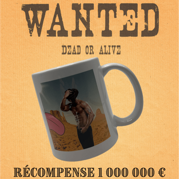 Image front Mug versatile céramique "Cowboy transpirant"