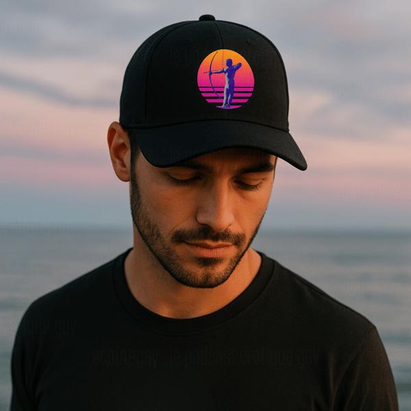 Casquette "Cupidon synthwave"