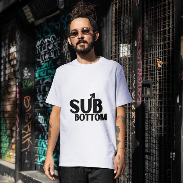 Image front T-shirt "SUB BOTTOM"