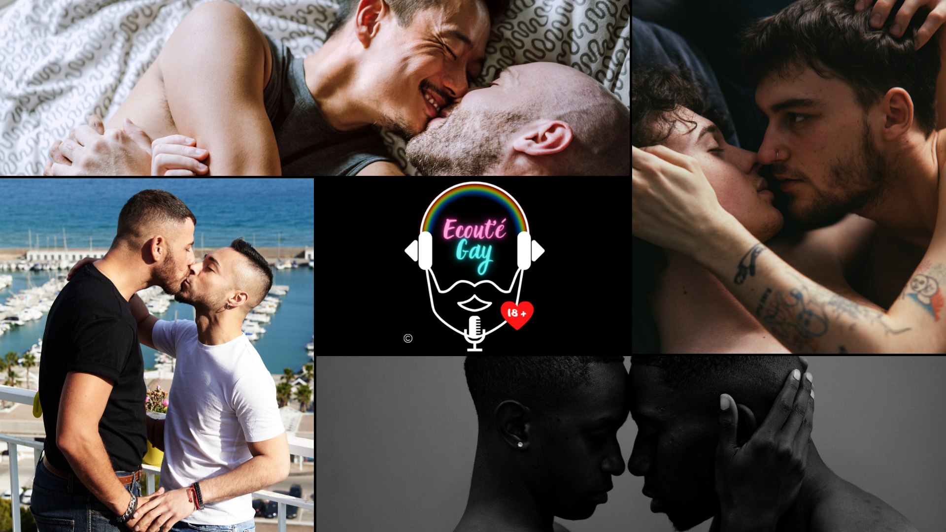 Fond d'écran exclusif "Les couples amoureux" podcast (1920x1080 pixels)