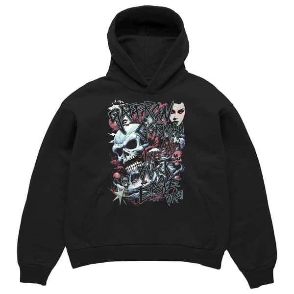 Image front Parasomnia CLR Oversized Cut Hoodie BLK