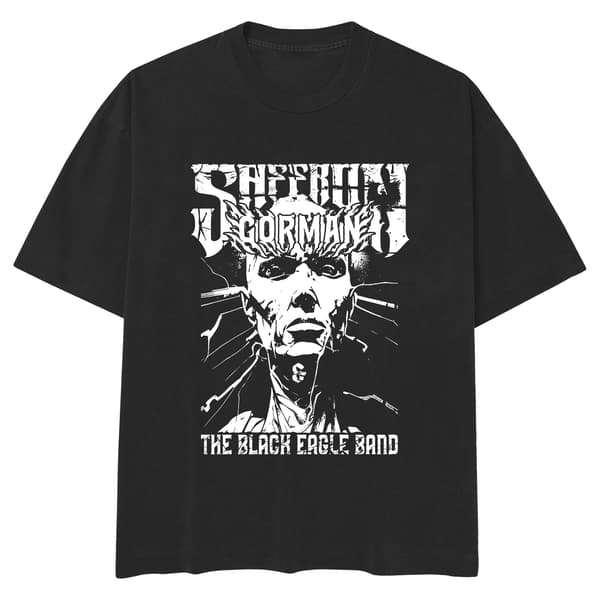 Image front Stalker Skate Cut Tee BLK