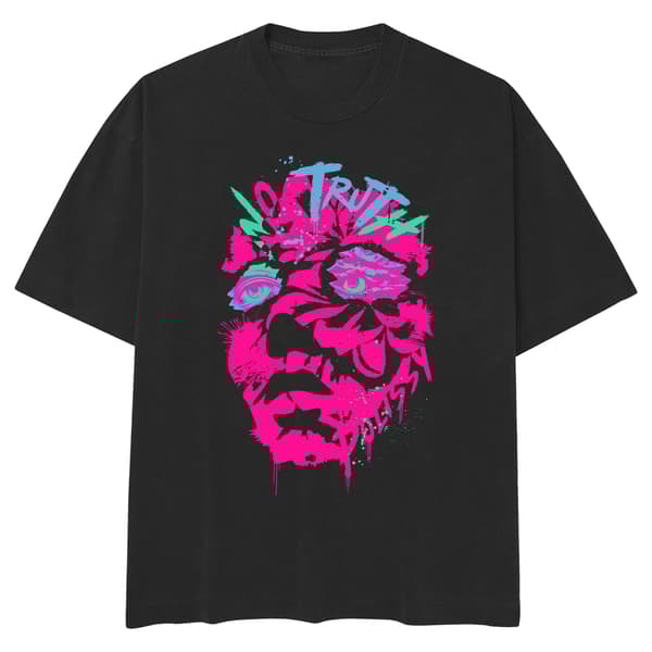 Image front No Truth Skate Cut Tee BLK