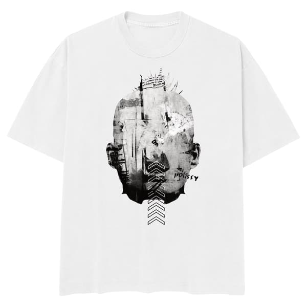 Image front Blind Consumer Skate Cut Tee WHT