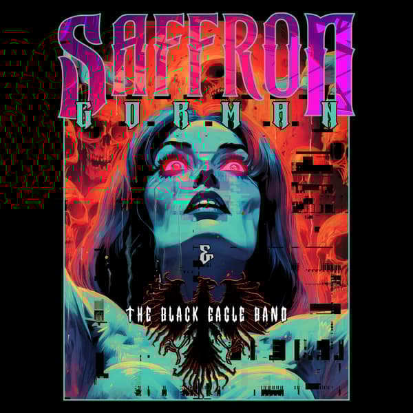 Image back Say Goodbye Skate Cut Tee BLK