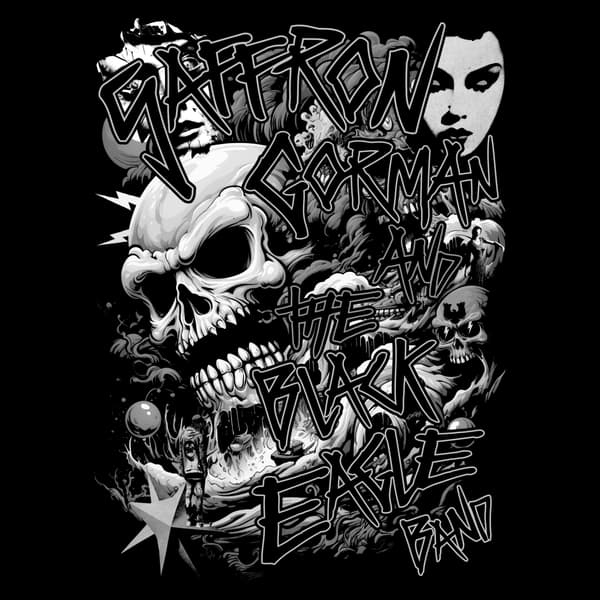 Image back Parasomnia GRY Skate Cut Tee BLK