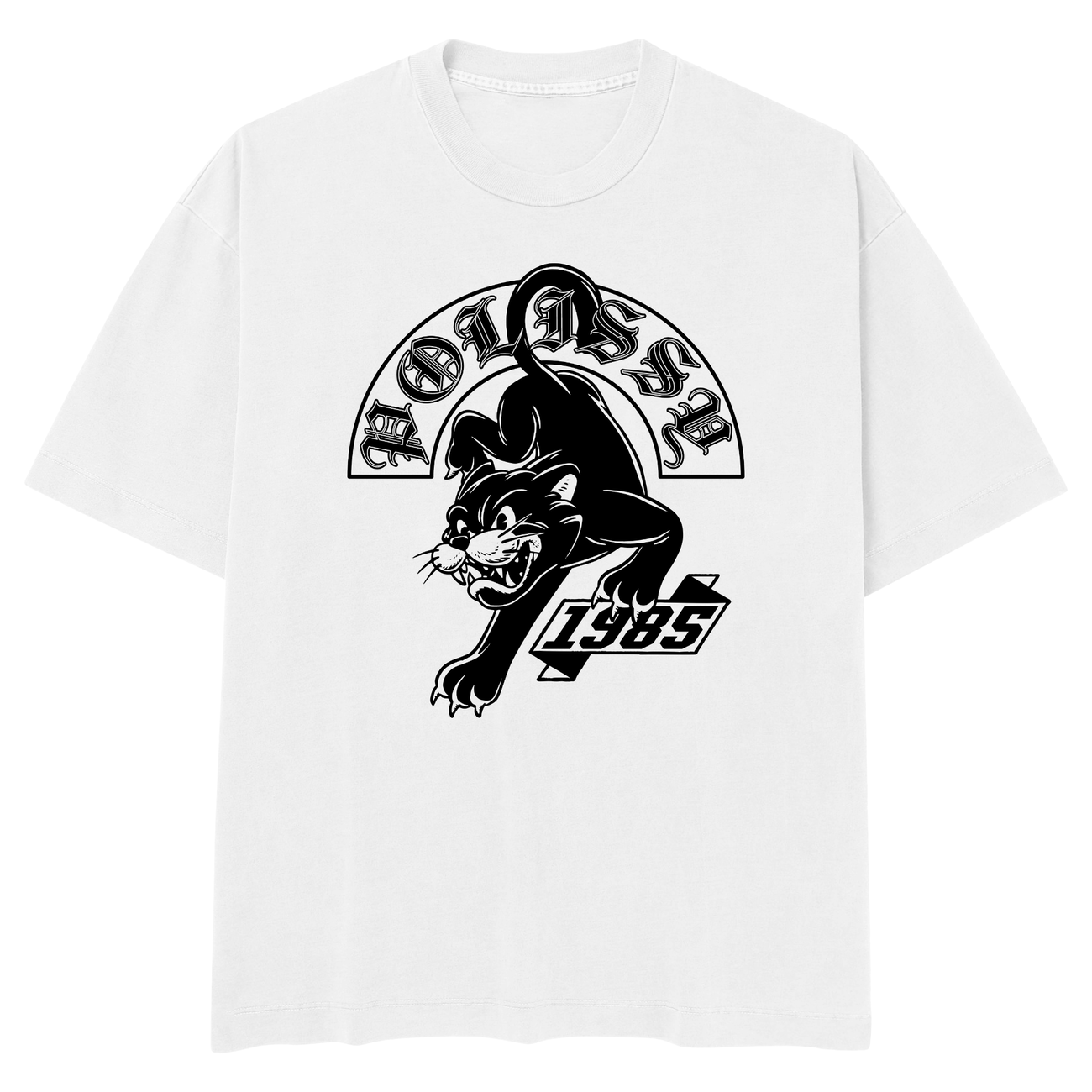 Image front Polissy 1985 Skate Cut Tee WHT