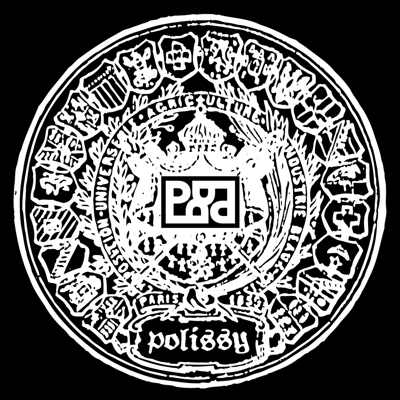 Image back Master Of Coin Skate Cut Tee BLK