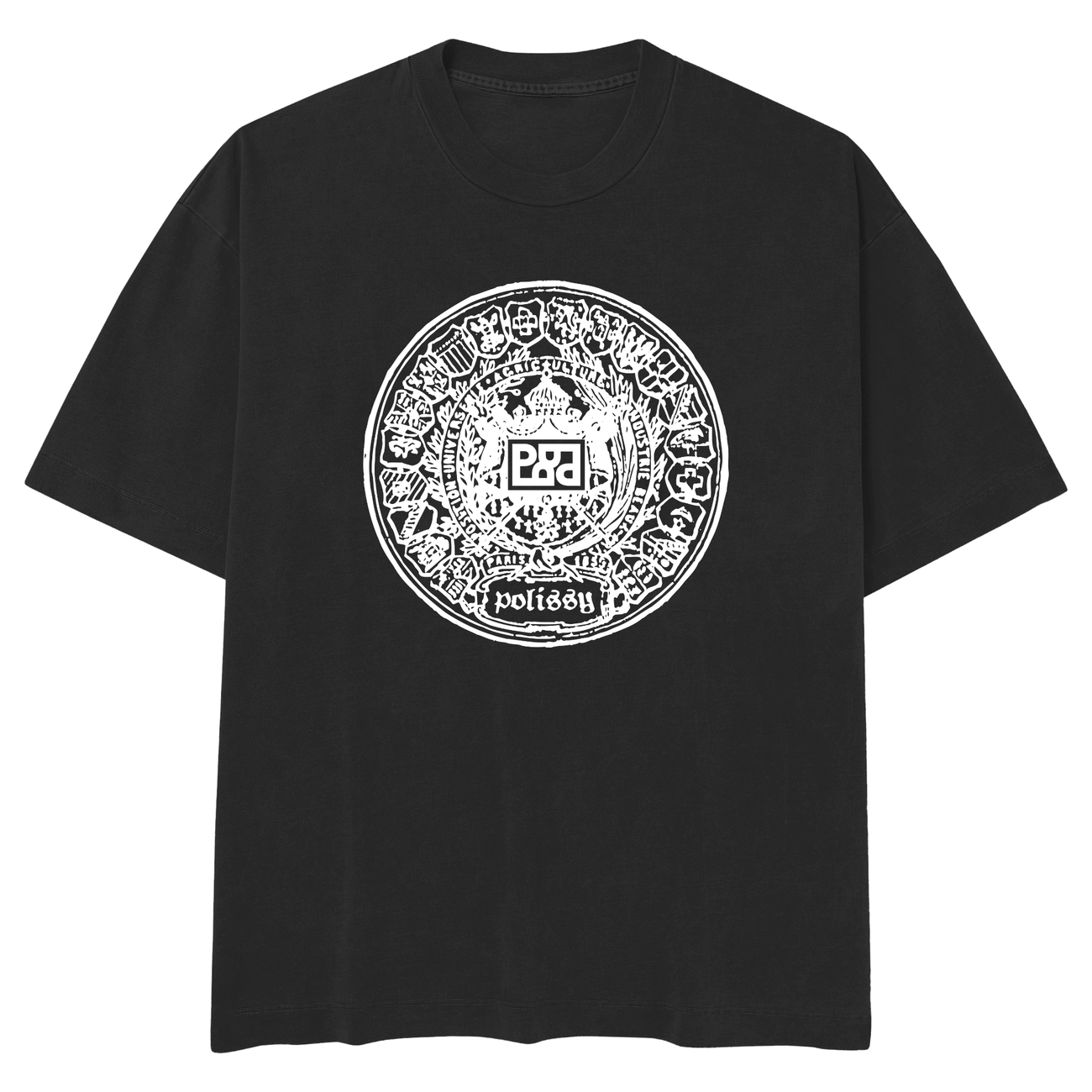 Image front Master Of Coin Skate Cut Tee BLK