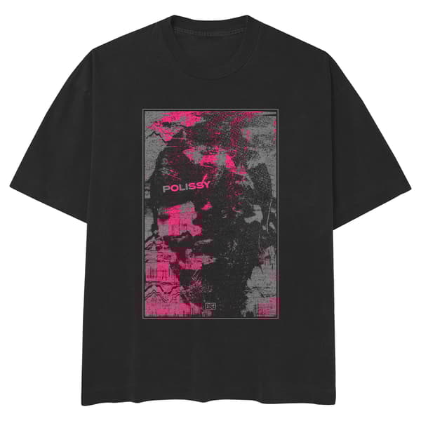 Image front Reject Your Position Skate Cut Tee BLK