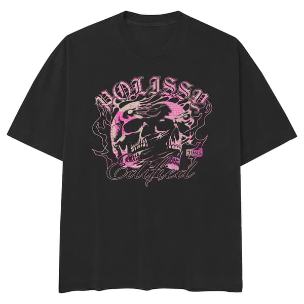 Image front Polissy Edified 1985 Skate Cut Tee BLK