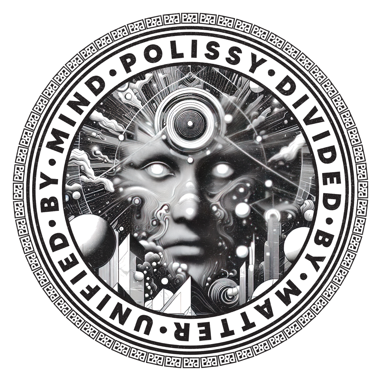 Image back Divided By Matter Skate Cut Tee WHT