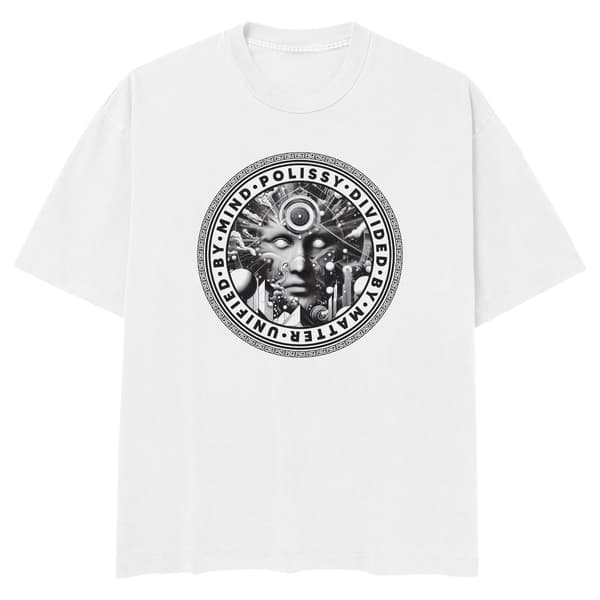 Image front Divided By Matter Skate Cut Tee WHT