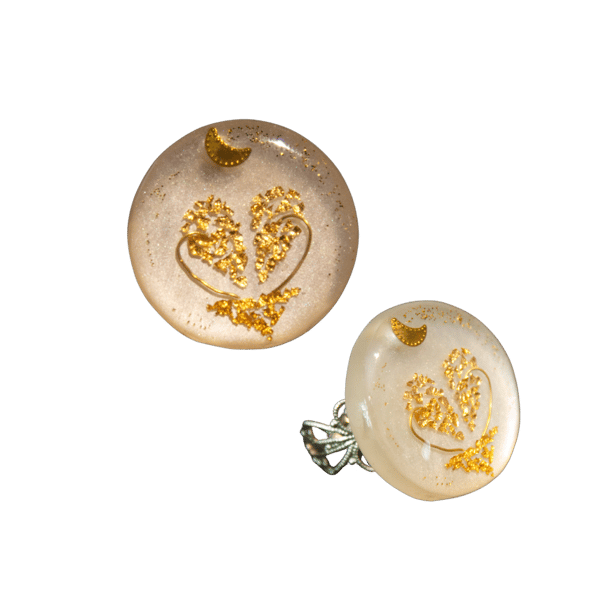 Image front Bague « Les Jours Heureux » - Collection « Le Cœur de Brocéliande »