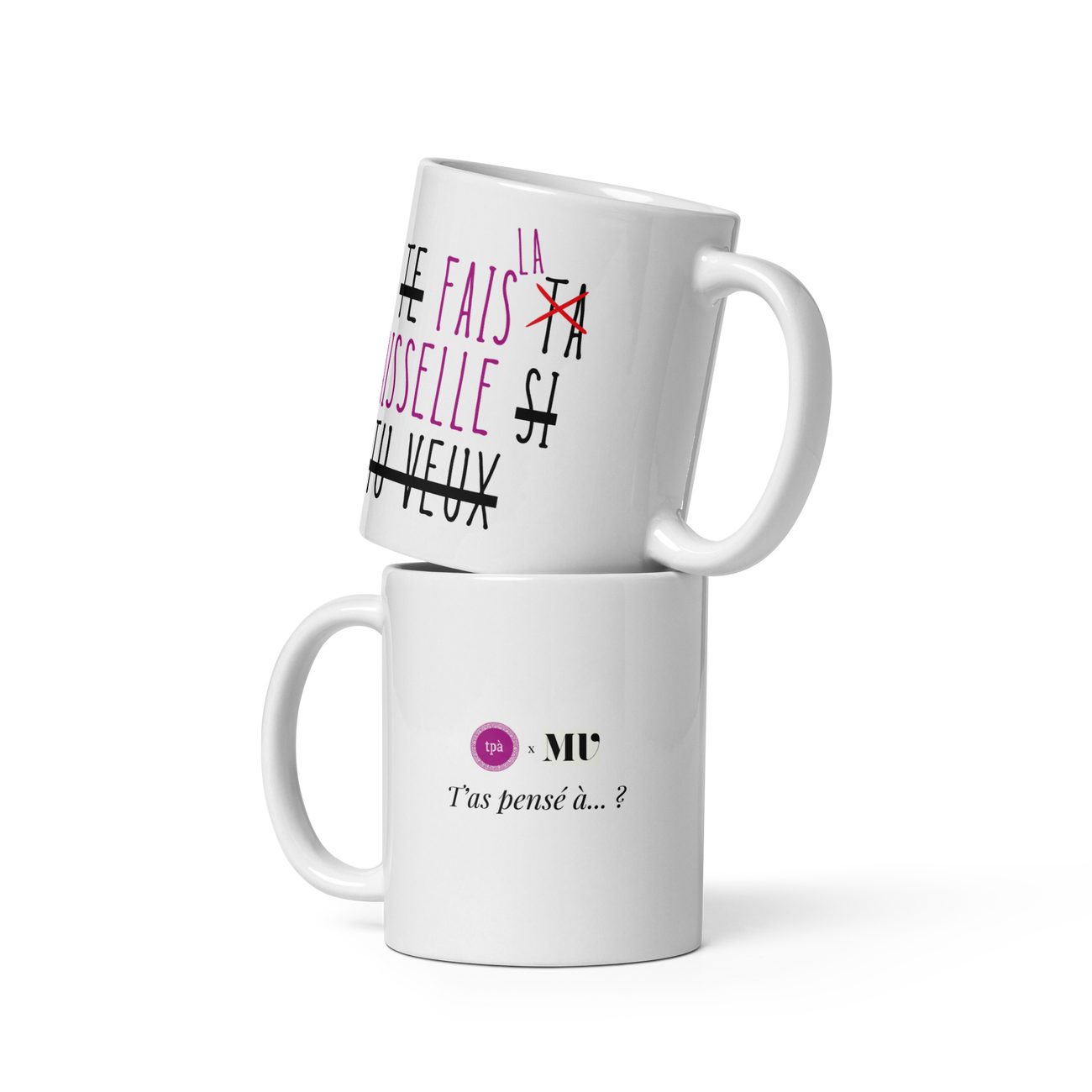 Collection "T'as pensé à ?" - Mug "Je fais LA vaisselle" - Image