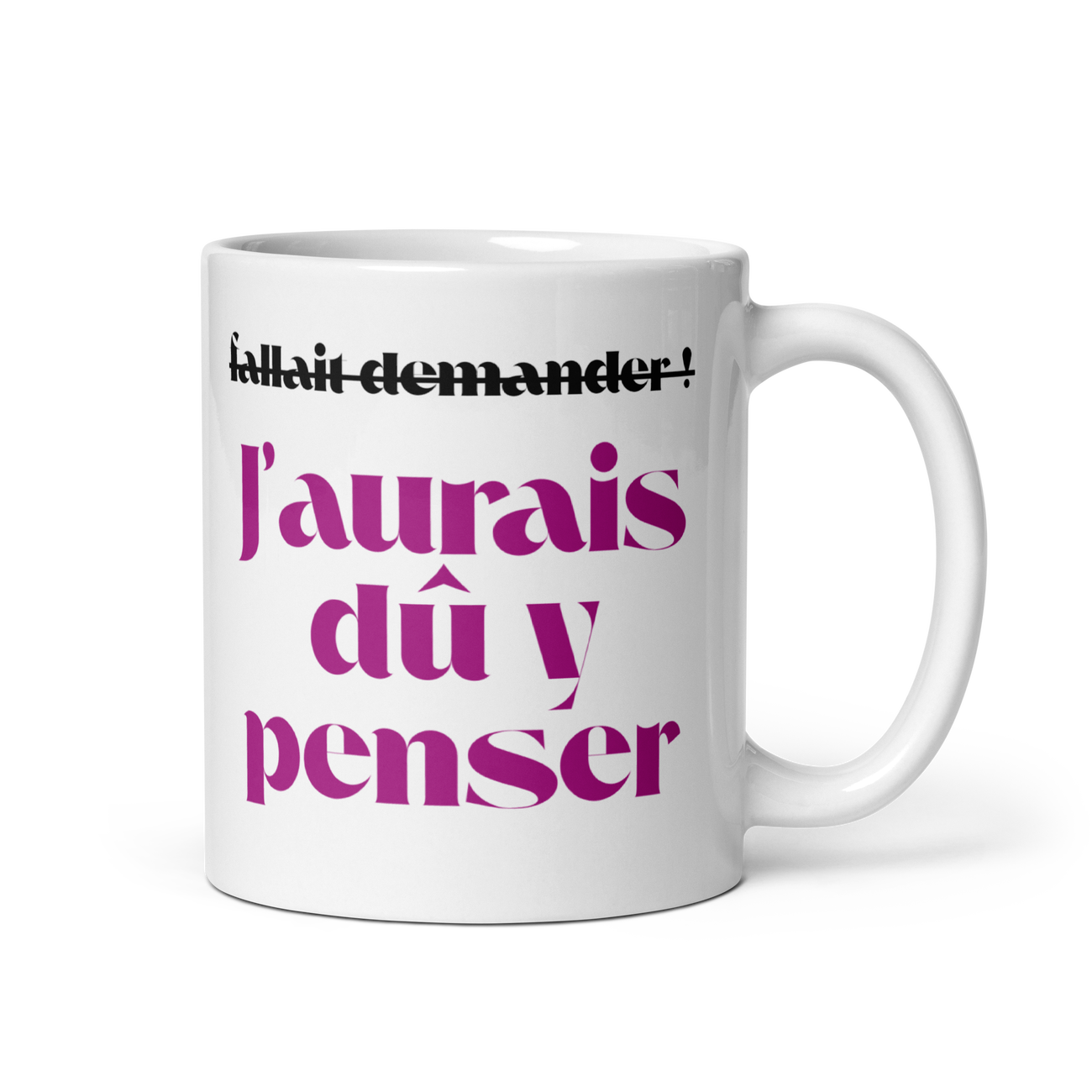 Collection "T'as pensé à ?" - Mug "J'aurais du y penser"