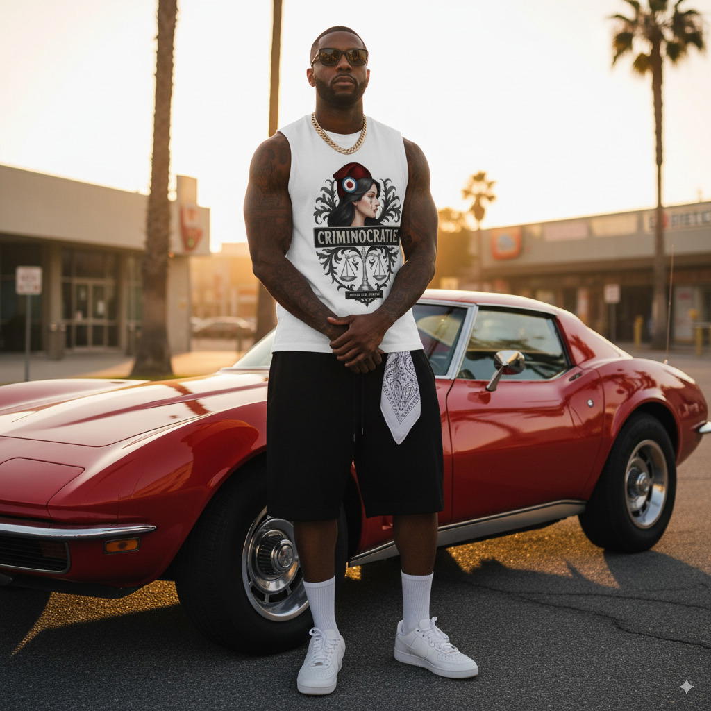 Débardeur Coton BIO Homme - CRIMINOCRATIE